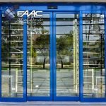 درب اتوماتیک شیشه ای A100