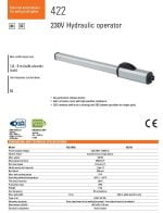 جک پارکینگی FAAC مدل 422CBAC (صنعتی) - Image 2