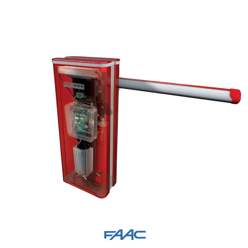 B680H - 24V Automatic Hybrid Barrier - 4 راه بند برقی پارکینگ فک FAAC B680 H - پر تردد 5 متری