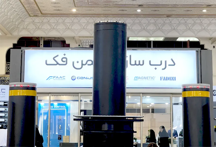 قیمت راهبند ستونی خارجی برند FAAC | درب سازان ایمن فک