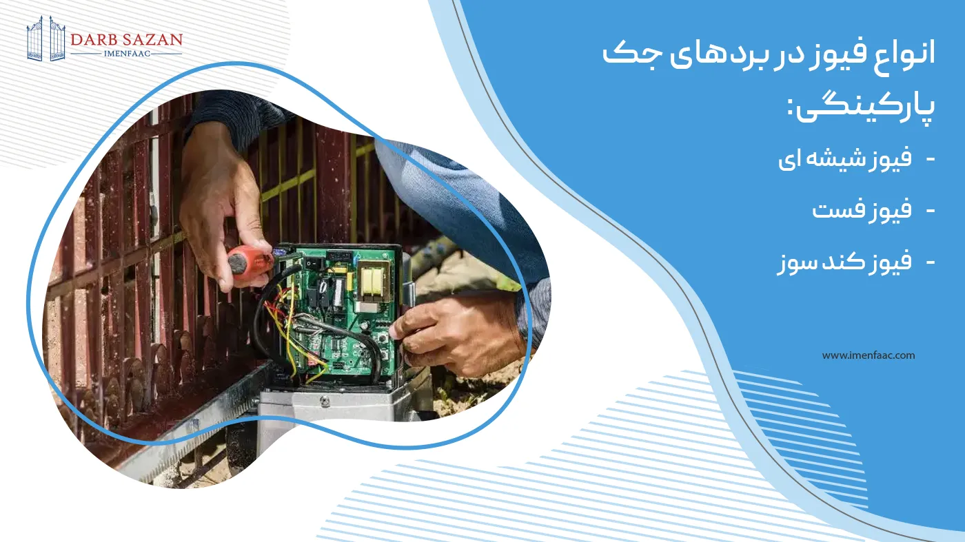 انواع فیوز در جک پارکینگ