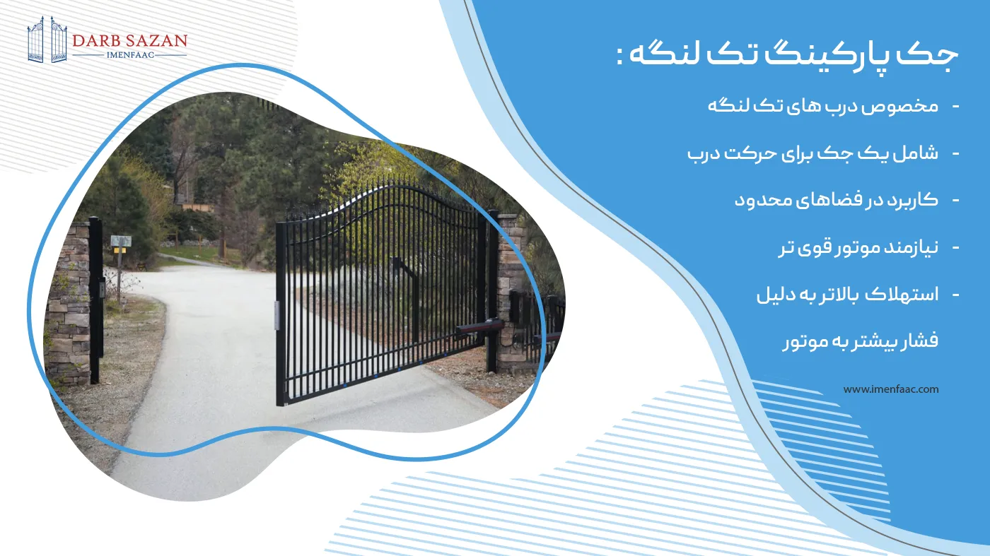 جک پارکینگ تک لنگه