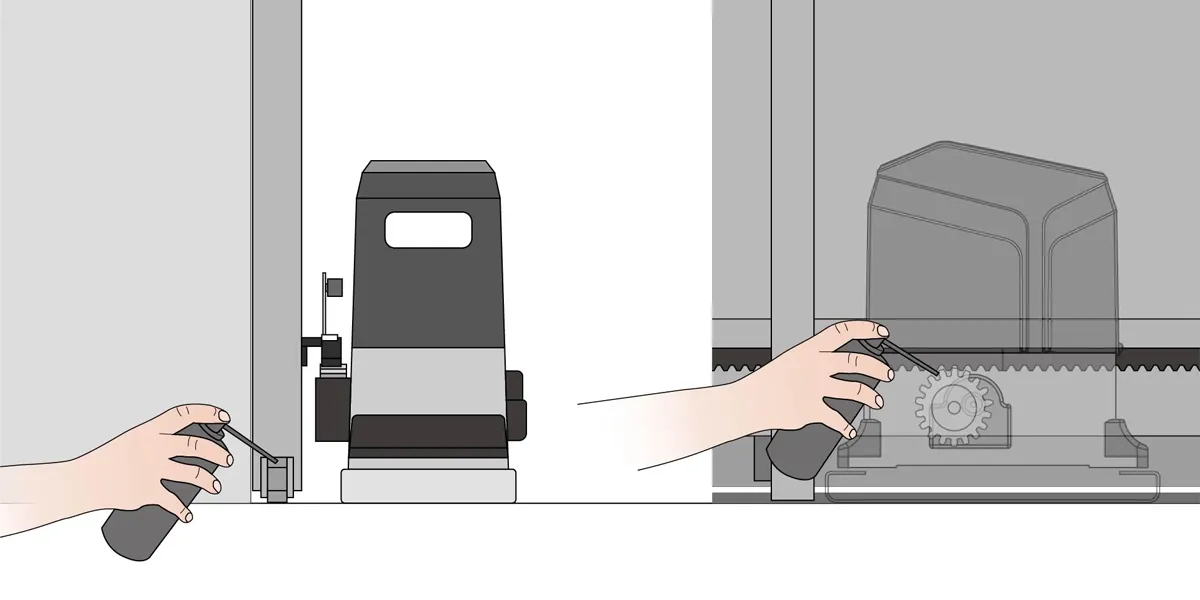 روغن کاری جک پارکینگ