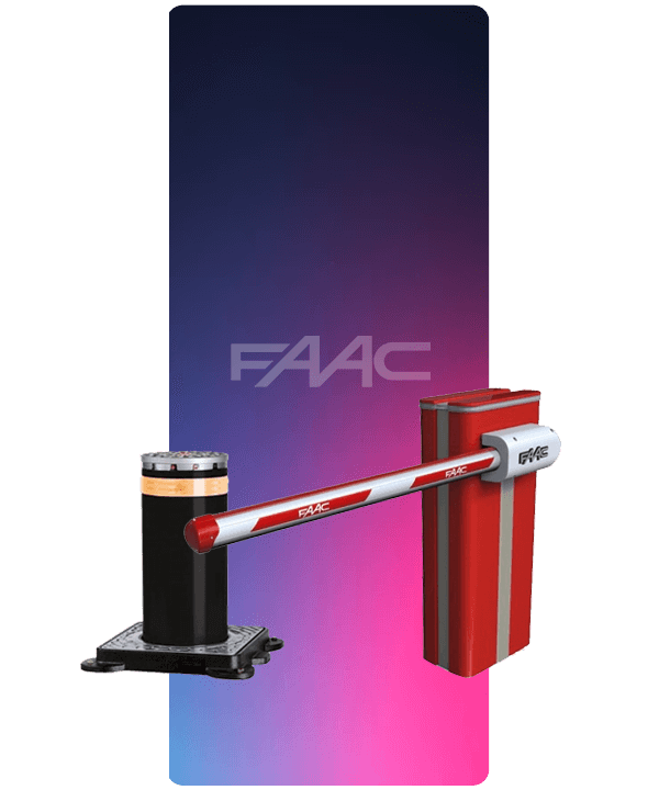 bollard – barrier faac category product محصولات راهبند ستونی و میله ای پارکینگ فک